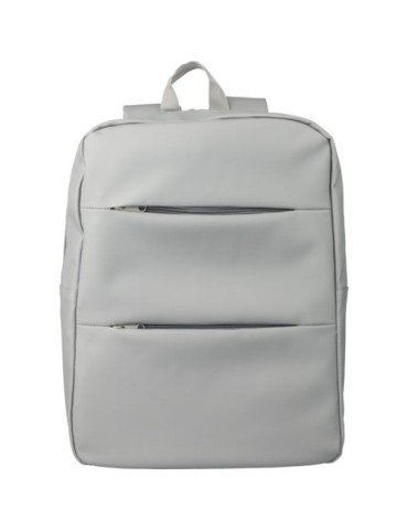 Sac à dos  porte-ordinateur 15'' en PU Felicia Matières : polyester Couleurs : gris