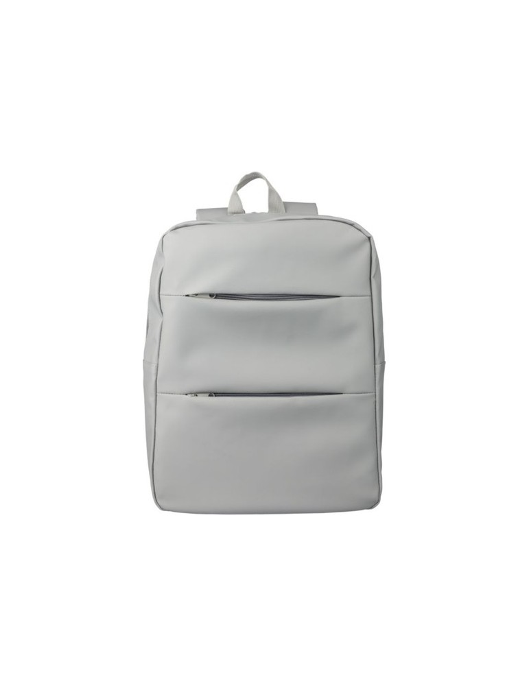 Sac à dos  porte-ordinateur 15'' en PU Felicia Matières : polyester Couleurs : gris