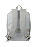 Sac à dos  porte-ordinateur 15'' en PU Felicia Matières : polyester Couleurs : gris cadeau entreprise pas cher