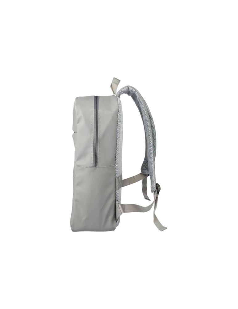 Sac à dos  porte-ordinateur 15'' en PU Felicia Matières : polyester Couleurs : gris livraison express 24h 48h