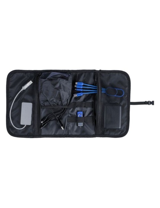 Sac enroulable  en polyester 1680D Johnny Matières : polyester Couleurs : noir