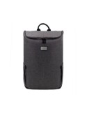 Sac à dos publicitaire  porte-ordinateur 15'' en PU Marco Polo Matières : polyester Couleurs : gris