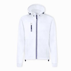 Veste Softshell Personnalisée Confortable et Stylée Grechel pas cher Matières : polyester Taille textile : XS Couleurs : bleu ac