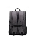 Sac à dos publicitaire  porte-ordinateur 15'' en PU Marco Polo Matières : polyester Couleurs : gris personnalisable avec votre l