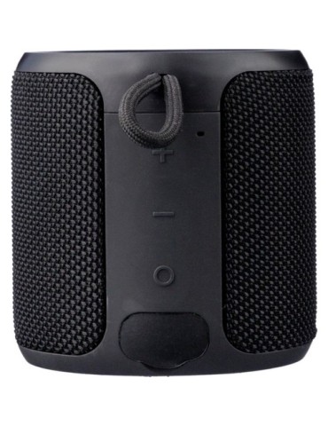 Enceinte sans fil  d'extérieur en ABS recyclé - Lloyd Matières : ABS recyclé Couleurs : noir impression haute définition