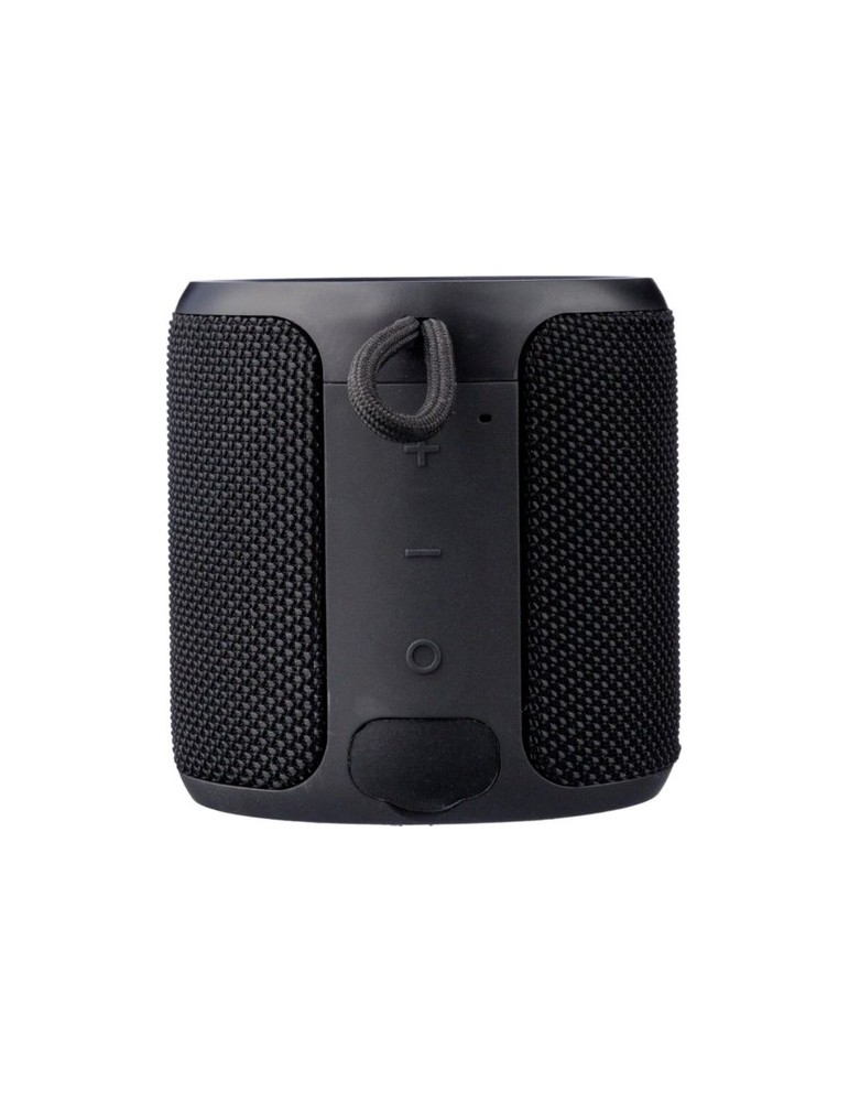 Enceinte sans fil  d'extérieur en ABS recyclé - Lloyd Matières : ABS recyclé Couleurs : noir impression haute définition