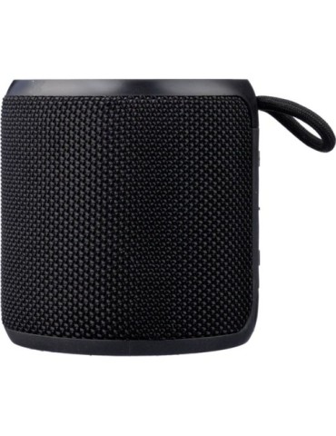 Enceinte sans fil  d'extérieur en ABS recyclé - Lloyd Matières : ABS recyclé Couleurs : noir objet promotionnel éco-responsable
