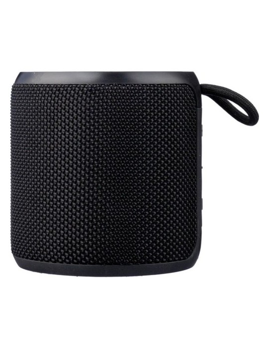 Enceinte sans fil  d'extérieur en ABS recyclé - Lloyd Matières : ABS recyclé Couleurs : noir objet promotionnel éco-responsable