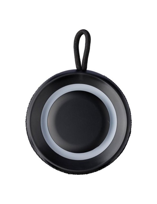 Enceinte sans fil  d'extérieur en ABS recyclé - Lloyd Matières : ABS recyclé Couleurs : noir personnalisation rapide en France