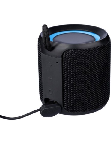 Enceinte sans fil  d'extérieur en ABS recyclé - Lloyd Matières : ABS recyclé Couleurs : noir accessoire événementiel unique