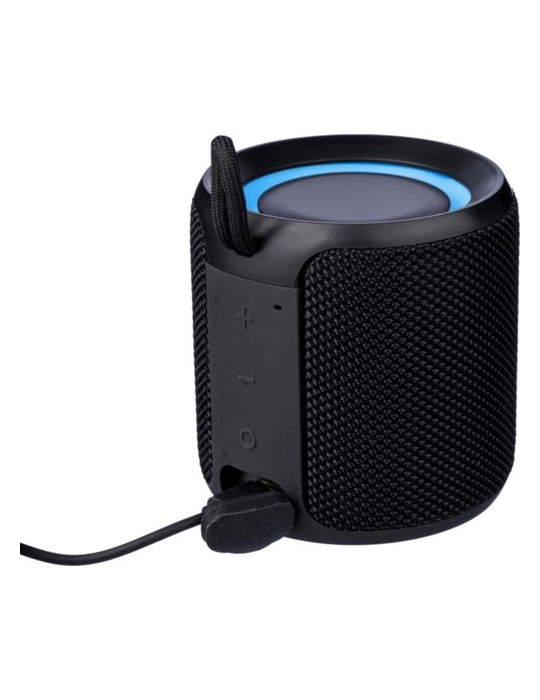 Enceinte sans fil  d'extérieur en ABS recyclé - Lloyd Matières : ABS recyclé Couleurs : noir accessoire événementiel unique