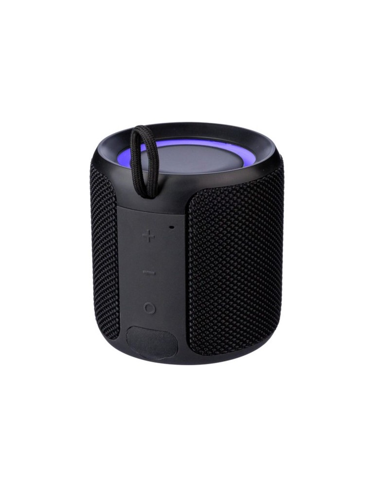 Enceinte sans fil  d'extérieur en ABS recyclé - Lloyd Matières : ABS recyclé Couleurs : noir goodies entreprise design