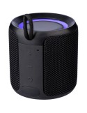 Enceinte sans fil  d'extérieur en ABS recyclé - Lloyd Matières : ABS recyclé Couleurs : noir goodies entreprise design