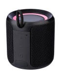 Enceinte sans fil  d'extérieur en ABS recyclé - Lloyd Matières : ABS recyclé Couleurs : noir objet publicitaire robuste