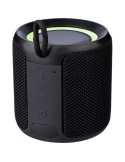 Enceinte sans fil  d'extérieur en ABS recyclé - Lloyd Matières : ABS recyclé Couleurs : noir marquage couleur éclatante