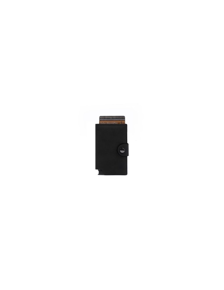 Portefeuille personnalisé Wally Porto et câble de charge  en nylon 35 W Jacob Matières : aluminium Couleurs : noir