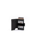 Portefeuille personnalisé Wally Porto et câble de charge  en nylon 35 W Jacob Matières : aluminium Couleurs : noir impression ha