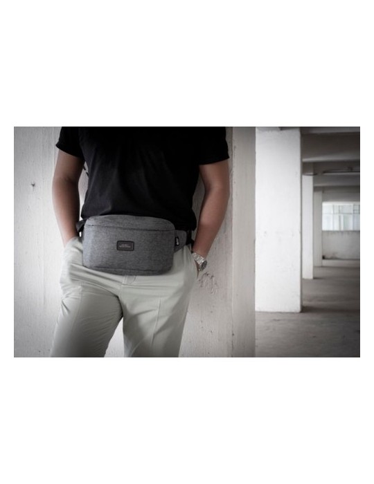 Sac à dos mini Phantom personnalisé Brandcharger Matières : polyester Couleurs : gris goodies publicitaire événementiel