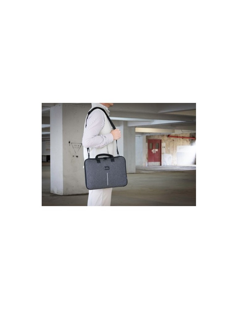 Sac à dos  pour ordinateur portable de 16'' - Brandcharger Spectre 2 Matières : polyester Couleurs : gris impression haute défin