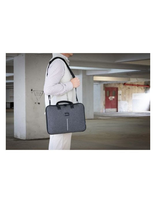 Sac à dos  pour ordinateur portable de 16'' - Brandcharger Spectre 2 Matières : polyester Couleurs : gris impression haute défin