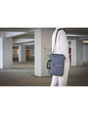 Sac à dos  pour ordinateur portable de 16'' - Brandcharger Spectre 2 Matières : polyester Couleurs : gris marquage laser ultra p