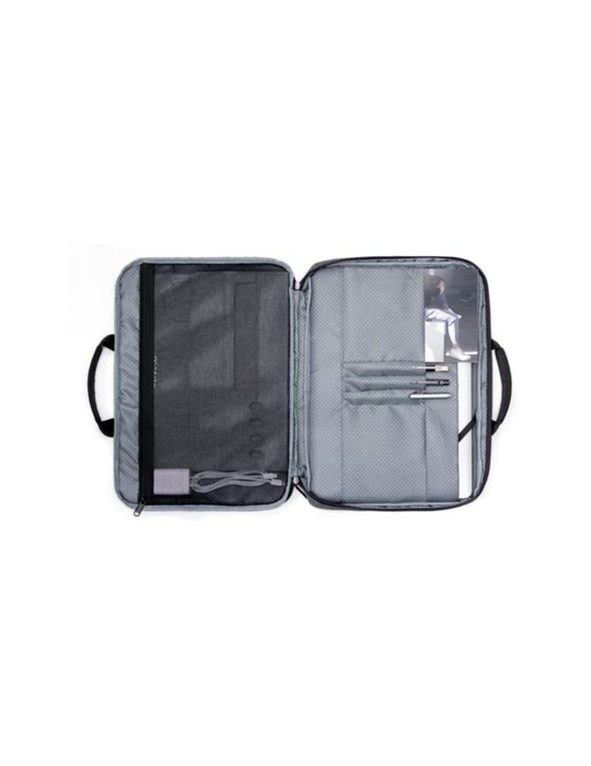 Sac à dos  pour ordinateur portable de 16'' - Brandcharger Spectre 2 Matières : polyester Couleurs : gris objet promotionnel éco