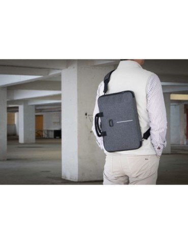 Sac à dos  pour ordinateur portable de 16'' - Brandcharger Spectre 2 Matières : polyester Couleurs : gris cadeau client original
