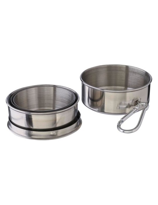 Gobelet pliable en acier inoxydable Annette Personnalisé