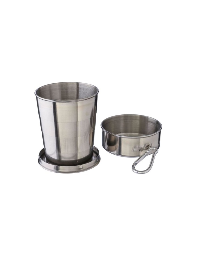 Gobelet pliable en acier inoxydable Annette Personnalisé