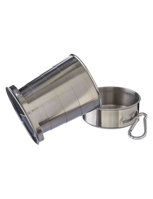 Gobelet pliable en acier inoxydable Annette Personnalisé