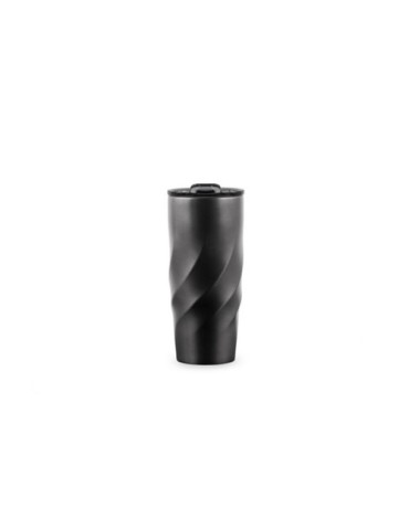 Mug nomade pliable  en acier inoxydable Calix XL Brandcharger Matières : acier inoxydable Couleurs : gun 2