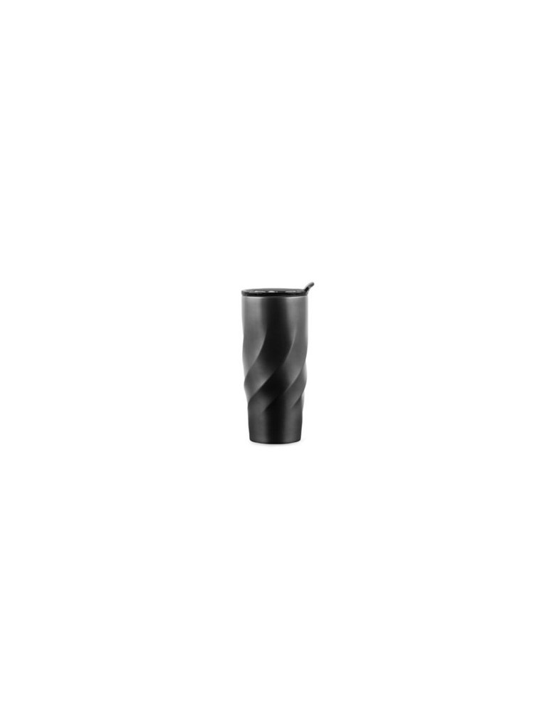 Mug nomade pliable  en acier inoxydable Calix XL Brandcharger Matières : acier inoxydable Couleurs : gun goodies publicitaire év