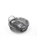 Mug nomade pliable  en acier inoxydable Calix XL Brandcharger Matières : acier inoxydable Couleurs : gun impression haute défini