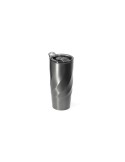 Mug nomade pliable  en acier inoxydable Calix XL Brandcharger Matières : acier inoxydable Couleurs : gun objet promotionnel éco-