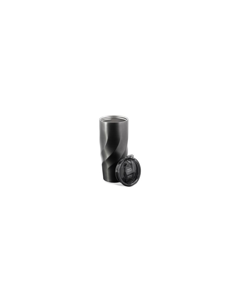 Mug nomade pliable  en acier inoxydable Calix XL Brandcharger Matières : acier inoxydable Couleurs : gun cadeau collaborateur pr