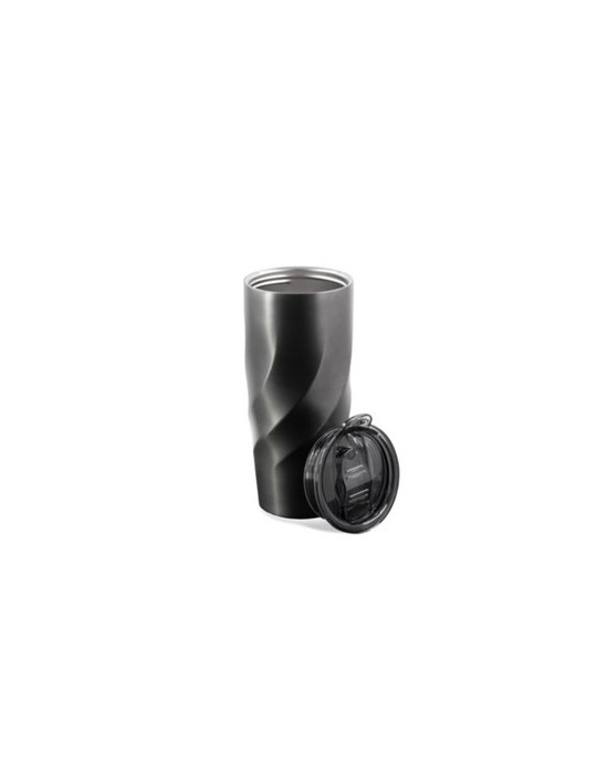 Mug nomade pliable  en acier inoxydable Calix XL Brandcharger Matières : acier inoxydable Couleurs : gun cadeau collaborateur pr