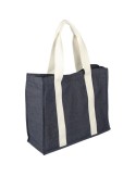 Sac shopping  en denim 280 g/m2 Gretchen Matières : coton Couleurs : bleu cadeau collaborateur premium