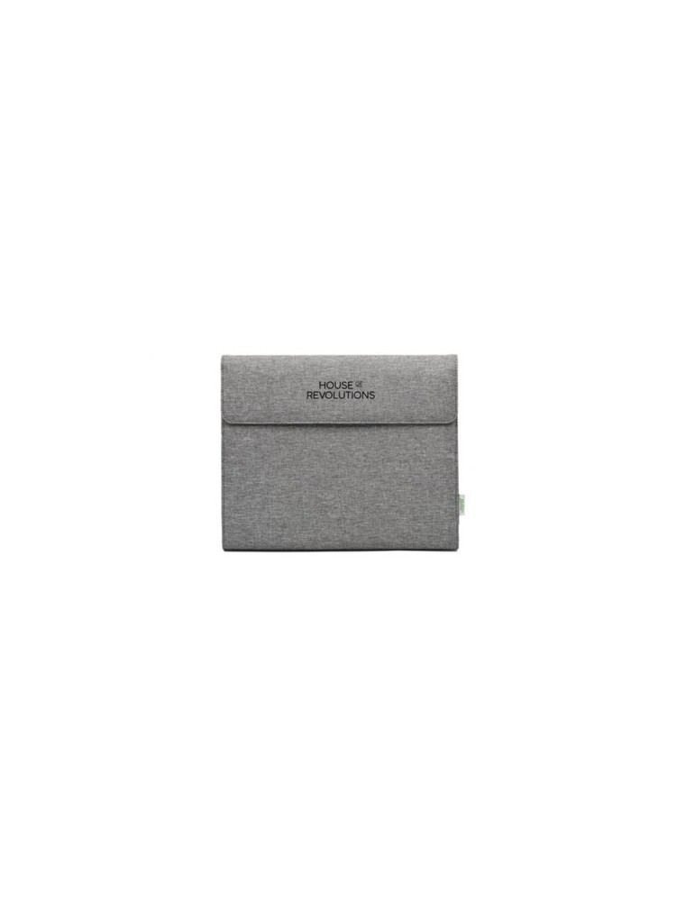 Sac shopping  en denim 280 g/m2 Gretchen Matières : carton Couleurs : gris personnalisable avec votre logo