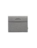 Sac shopping  en denim 280 g/m2 Gretchen Matières : carton Couleurs : gris personnalisable avec votre logo