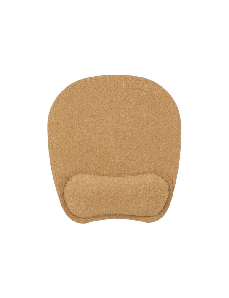 Tapis de souris ergonomique en liège personnalisé Edwin Matières : liège Couleurs : brun