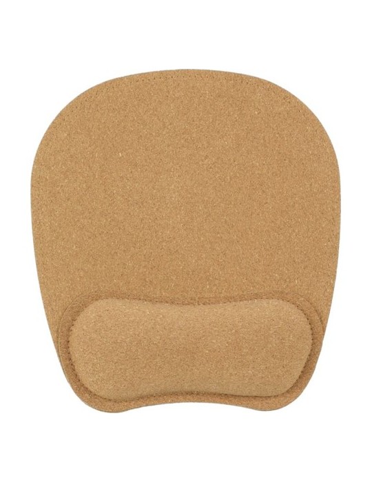 Tapis de souris ergonomique en liège personnalisé Edwin Matières : liège Couleurs : brun