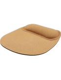Tapis de souris ergonomique en liège personnalisé Edwin Matières : liège Couleurs : brun goodies publicitaire événementiel