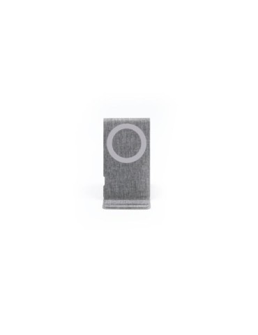 Support de téléphone personnalisable Ascend Brandcharger Matières : carton Couleurs : gris