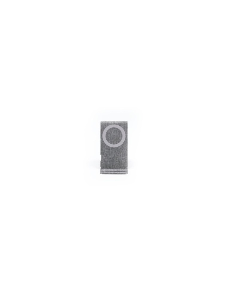 Support de téléphone personnalisable Ascend Brandcharger Matières : carton Couleurs : gris