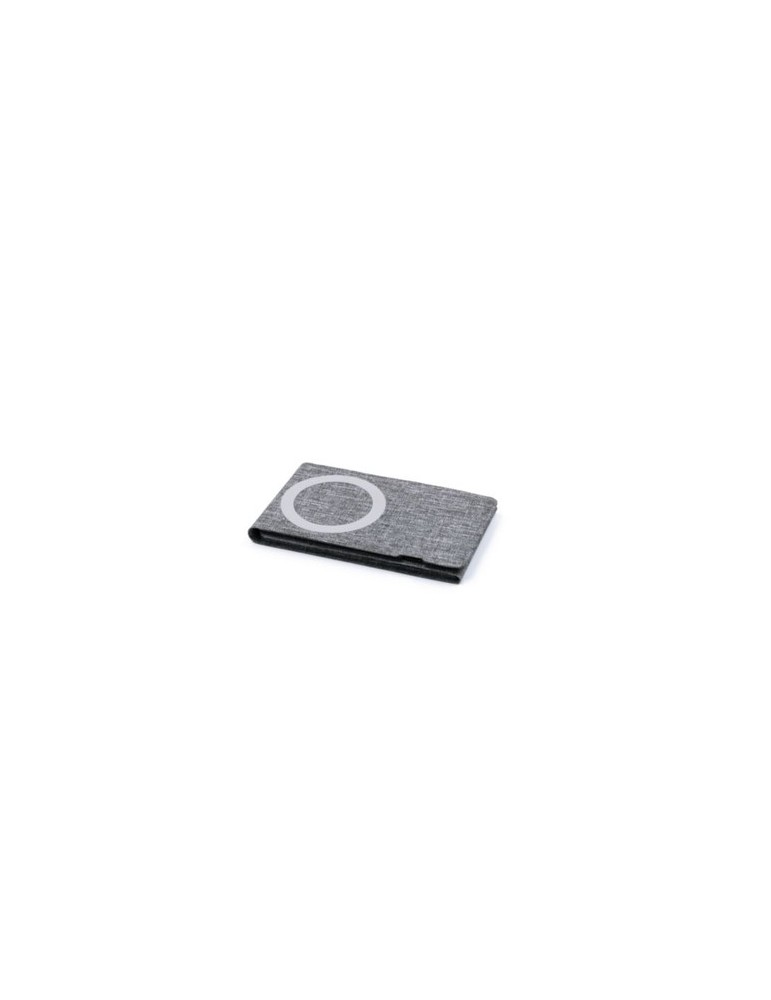 Support de téléphone personnalisable Ascend Brandcharger Matières : carton Couleurs : gris marquage laser ultra précis