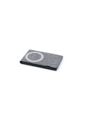 Support de téléphone personnalisable Ascend Brandcharger Matières : carton Couleurs : gris marquage laser ultra précis
