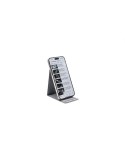 Support de téléphone personnalisable Ascend Brandcharger Matières : carton Couleurs : gris cadeau collaborateur premium