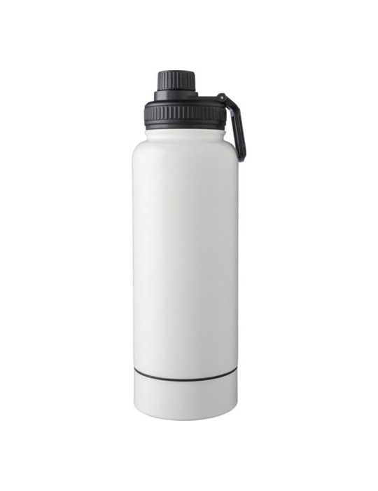 Gourde isotherme  en acier inoxydable de 1 000 ml Nathaniel Matières : acier inoxydable Couleurs : blanc