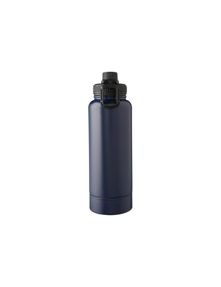 Gourde isotherme  en acier inoxydable de 1 000 ml Nathaniel Matières : acier inoxydable Couleurs : blanc goodies publicitaire du