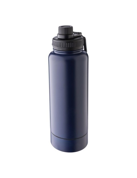 Gourde isotherme  en acier inoxydable de 1 000 ml Nathaniel Matières : acier inoxydable Couleurs : blanc cadeau entreprise pas c
